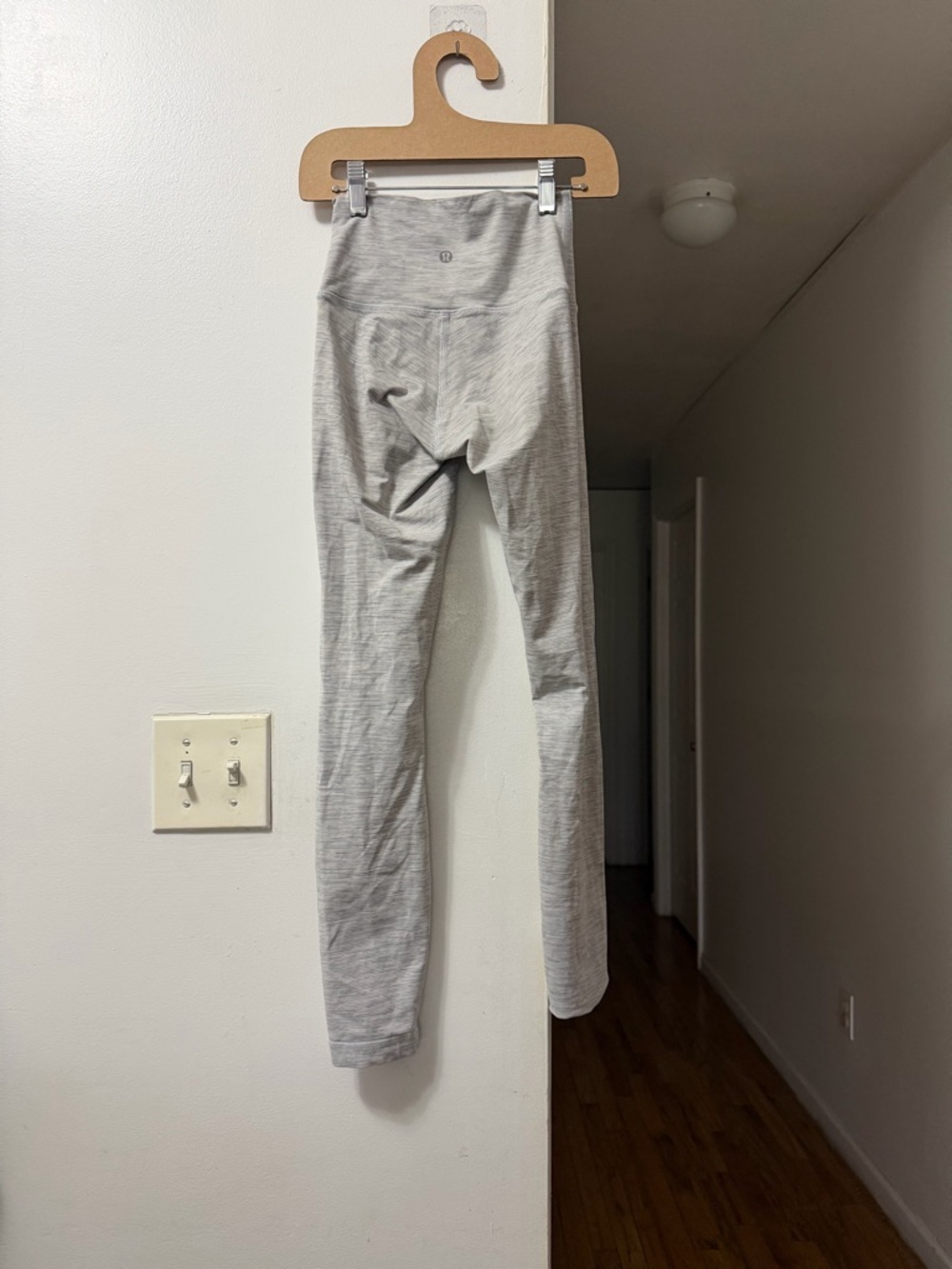 lululemon athletica Light Grey High-Rise Leggings